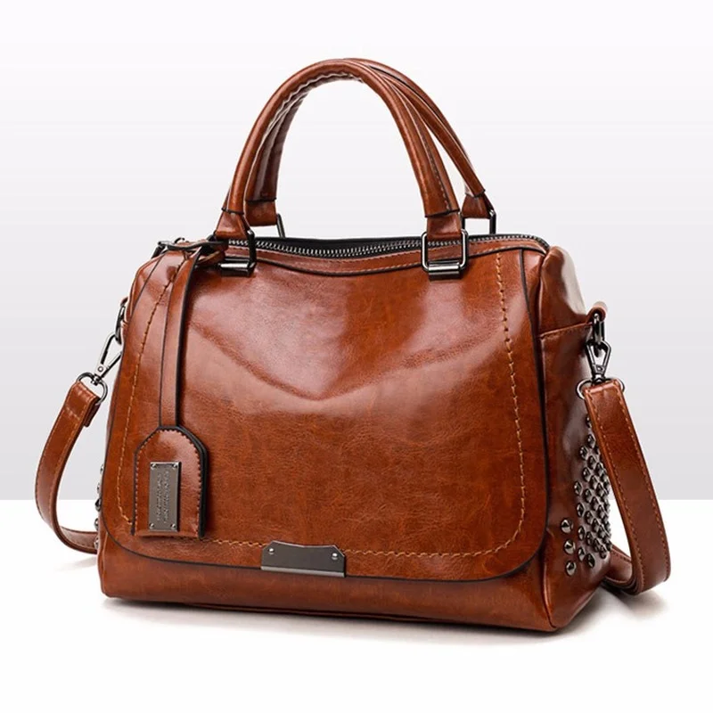 

Fashion All-match Messenger Bag Shoulder Soft Leather Atmospheric Bag