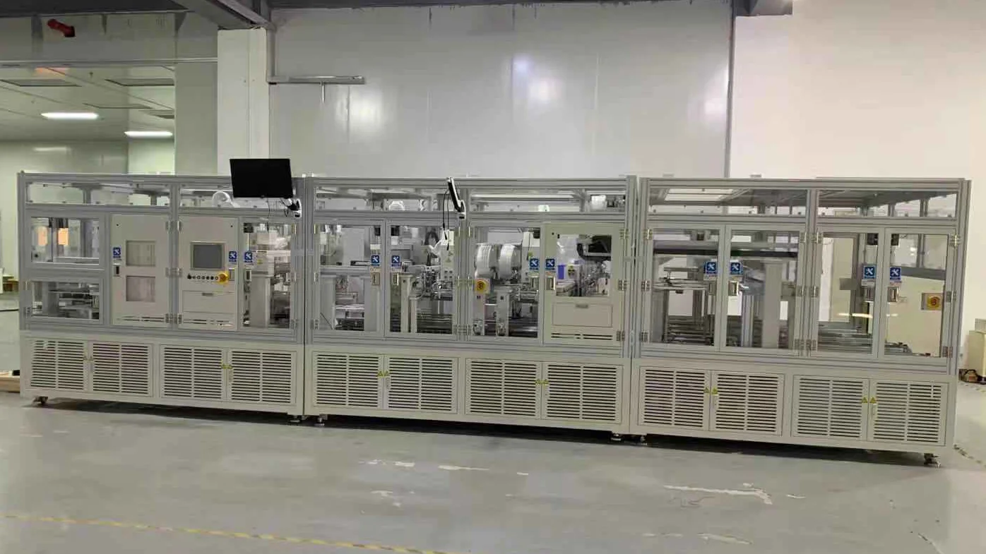 fpc lcd/ito bonding assembly line