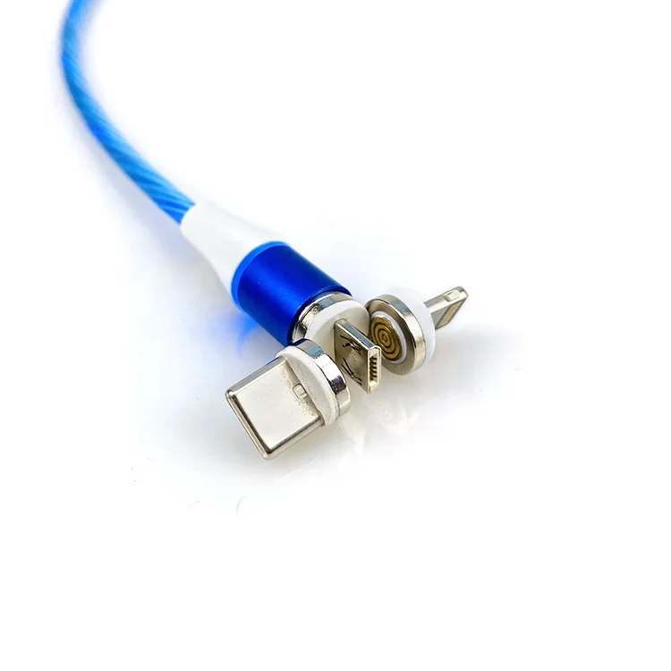 

Wholesale 3A Magnetic Charging Cable For Iphone Charging Cable, Green/red/blue/colorful