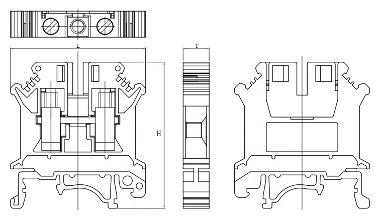 rail type terminal