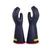 Tianjin shuangan 20KV latex insulated gloves, class 2, live working voltage withstand 17KV electrical gloves
