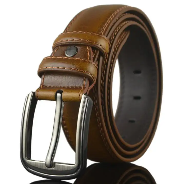 

Custom Fashion high quality Adjustable uses designe genuine Buckle leather, Shown