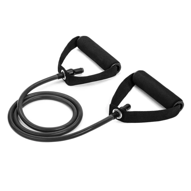 

High quality natural Latex tube resistance bands with handles
