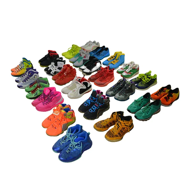 

High Quality Leather Second Hand Sport Shoes Wholesale in Bales Used Shoes in China, Mix color