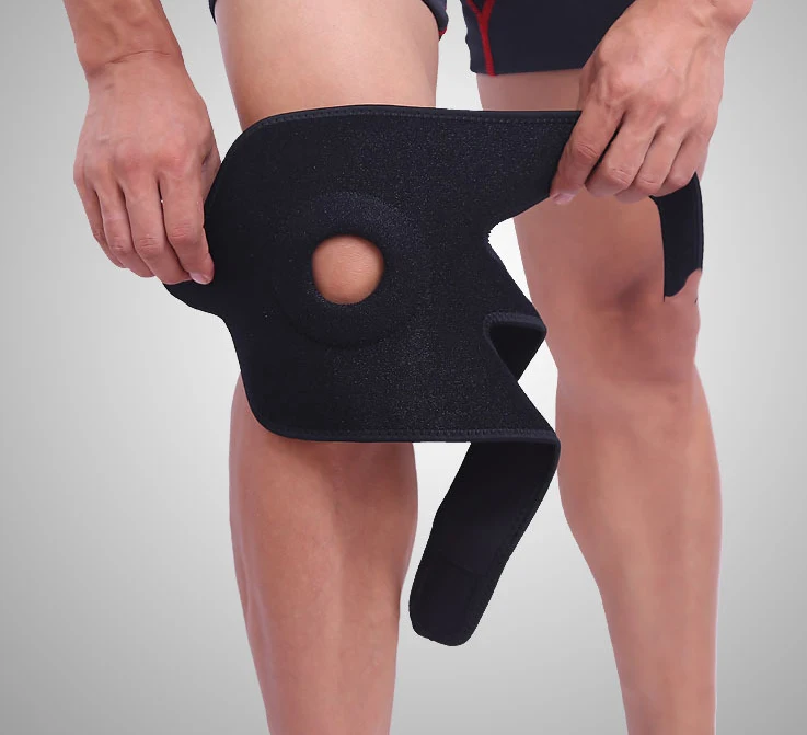 

Wholesale Custom logo Legs Sport Elastic Adjustable Neoprene Arthritis Knee Patellar Support Brace Wrap for orthopedic