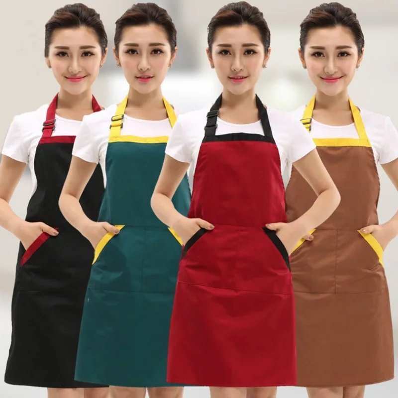 

Wholesale custom design oem logo women men kitchen plain blank apron