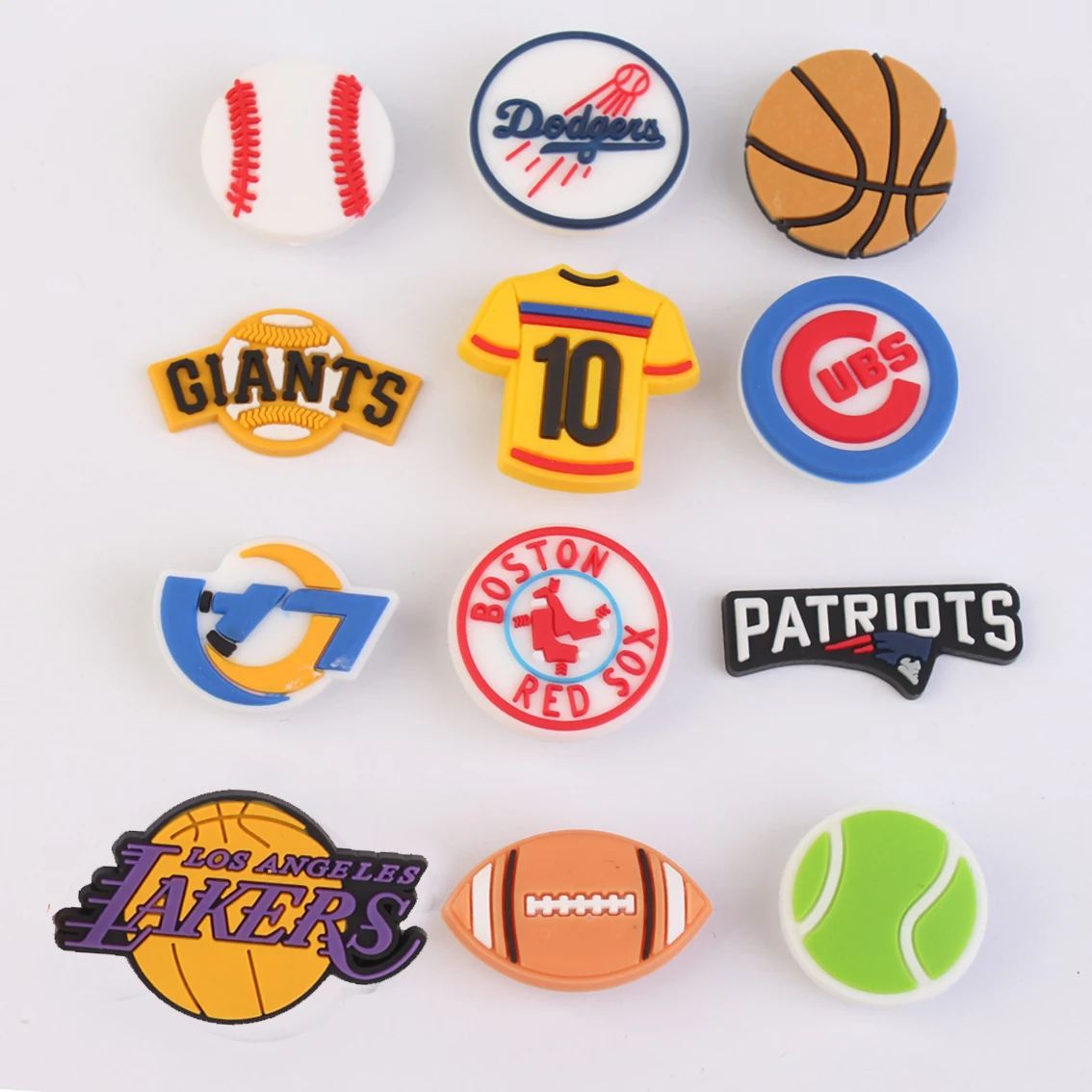

Custom Logo National Football League NFL croc Shoe Charms For Croc Shoes sports team charms basketball team croc charm, Customized