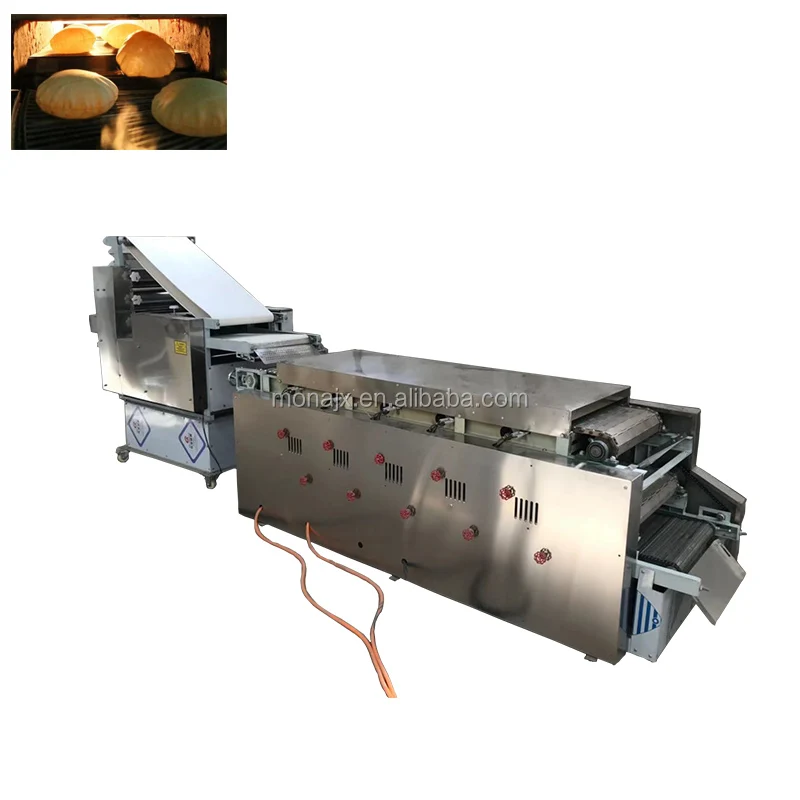 Competitive Price Lavash Flat Pita Bread Baking Machine/chapati Bakery