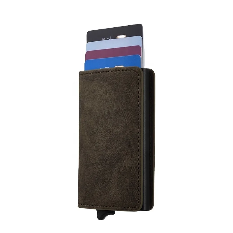 

Boson Patent Right Carteras 2020 Hot Selling Mens Anti RFID Card Holder Wallet