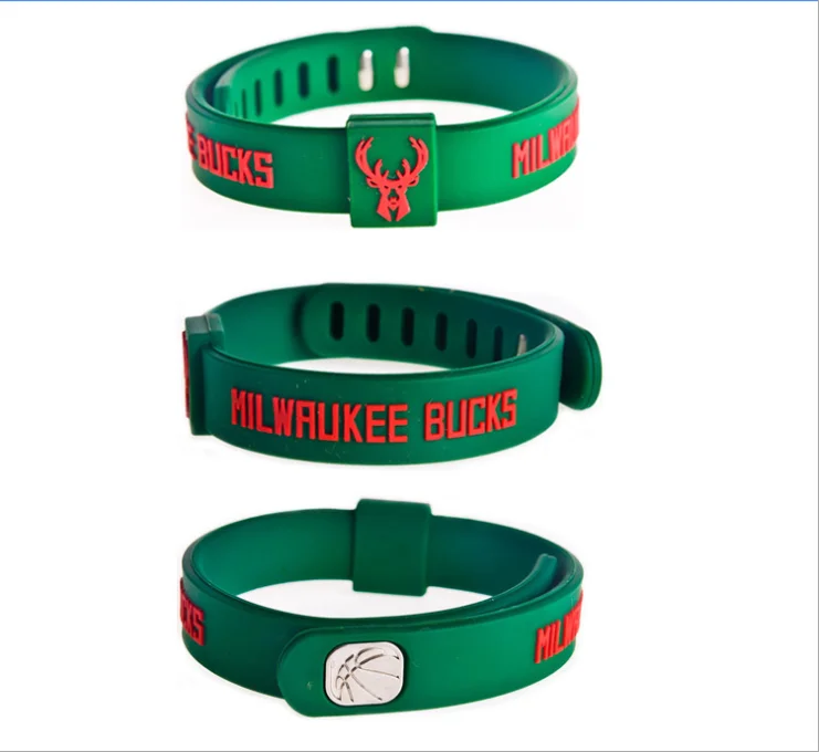 Cheap Wholesale Men's Adjustable Silicone Wristband Basketball Player Bracelet Buy Men's