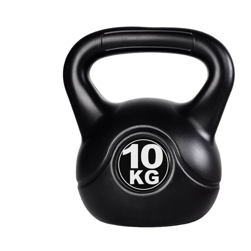 

High quality power training kettle bell home fitness kettle bell PE weights wholesale dumbbell kettlebell