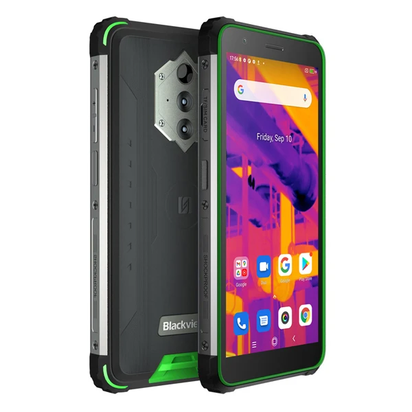 

2021 Blackview BV6600 Pro Rugged Mobile Phone Thermal Imaging Camera Android 11 4GB+64GB 8580mAh Global Smartphone