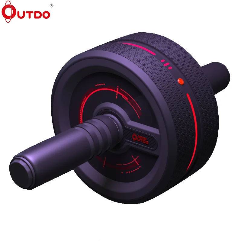 

UTDO China Wholesale cheap high quality Fitness small power ab wheel roller, Red and blue