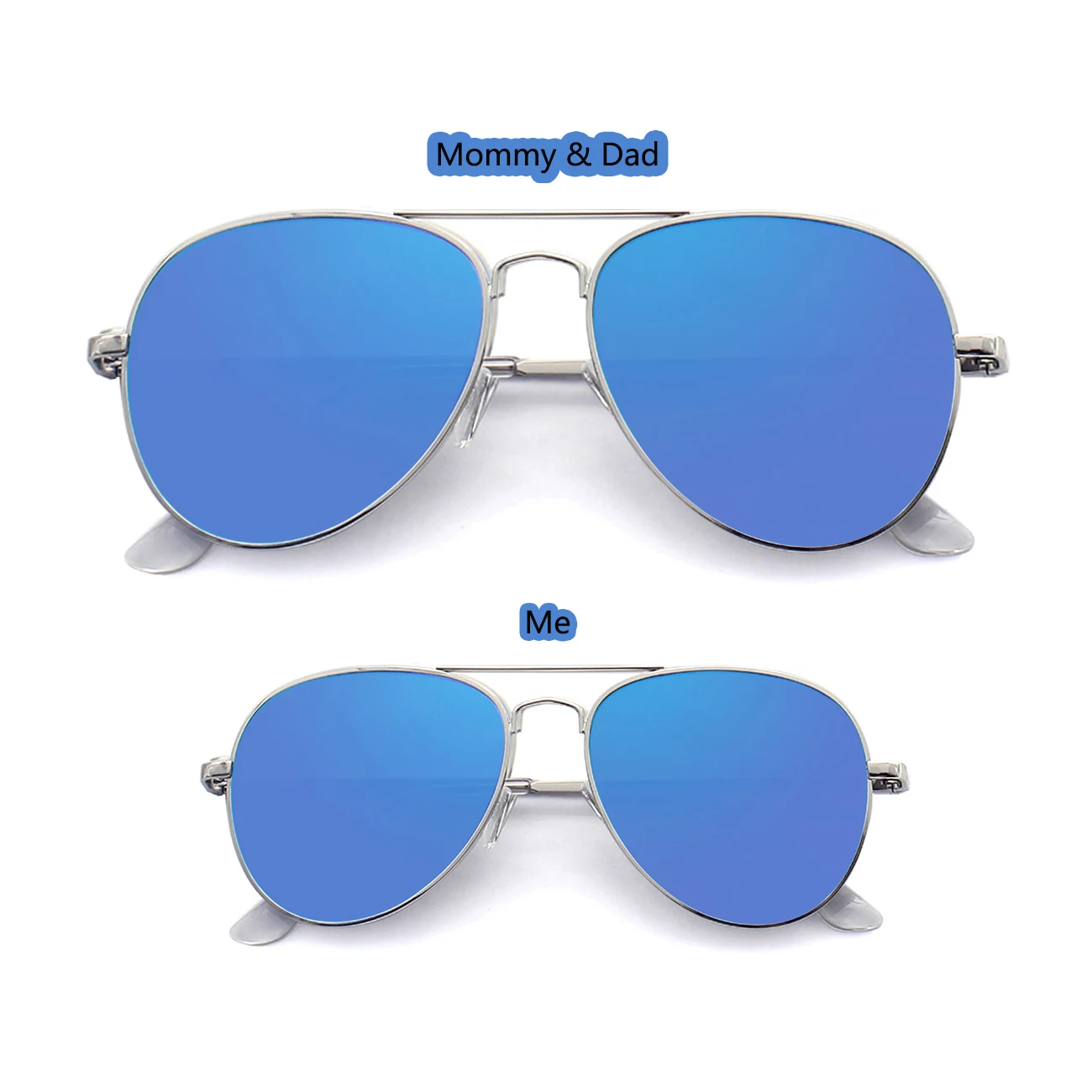 

Hot aviation sun glasses with spring hinge child kids aviation Mommy and Me Sunglasses