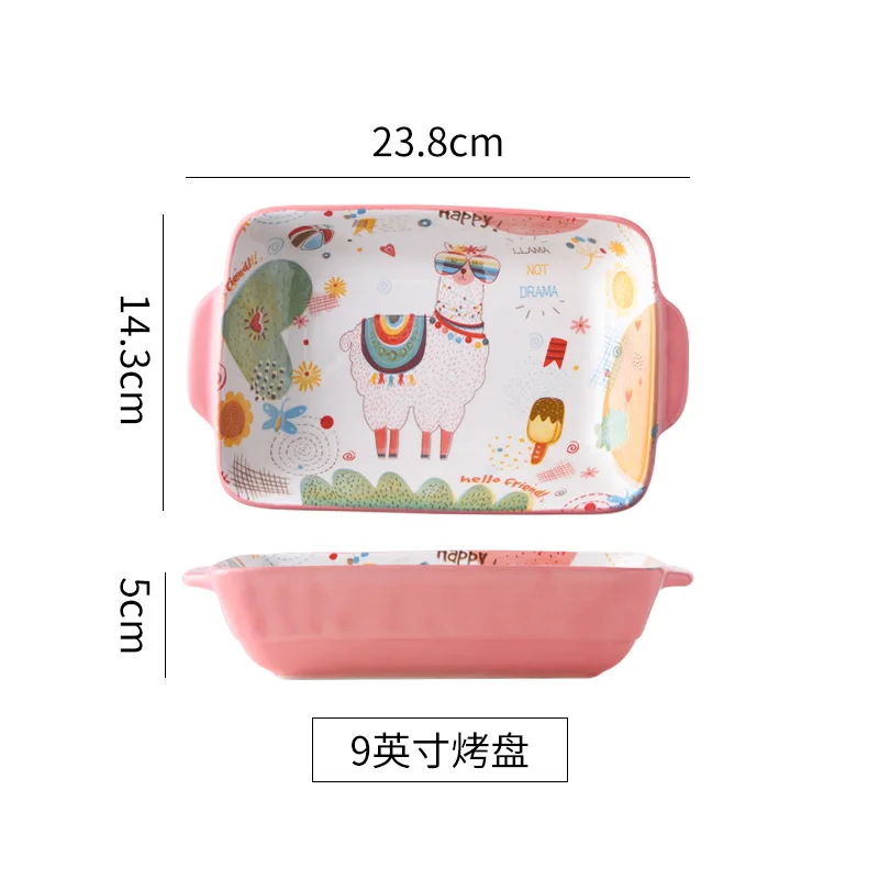 

New Type  Christmas Binaural Newest Household Large Baking Pan