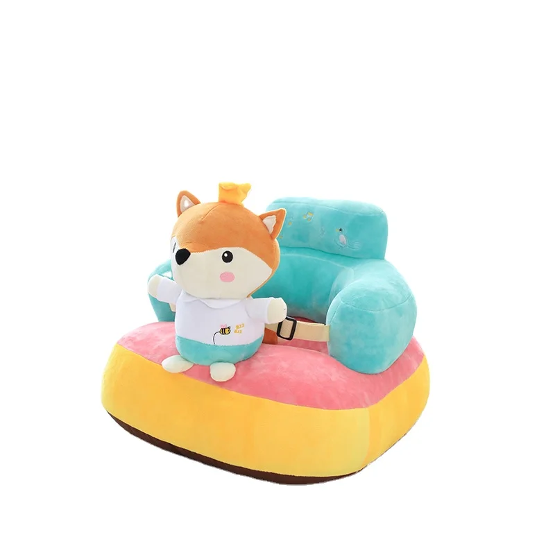 

Cute Cartoon Lazy Sofa Plush Foldable Kids Sofa Backrest Armchair For Children Sofa Bed