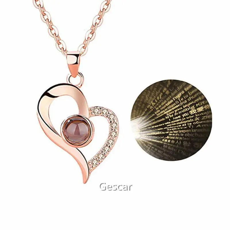 Wholesale 100 Language Heart-S