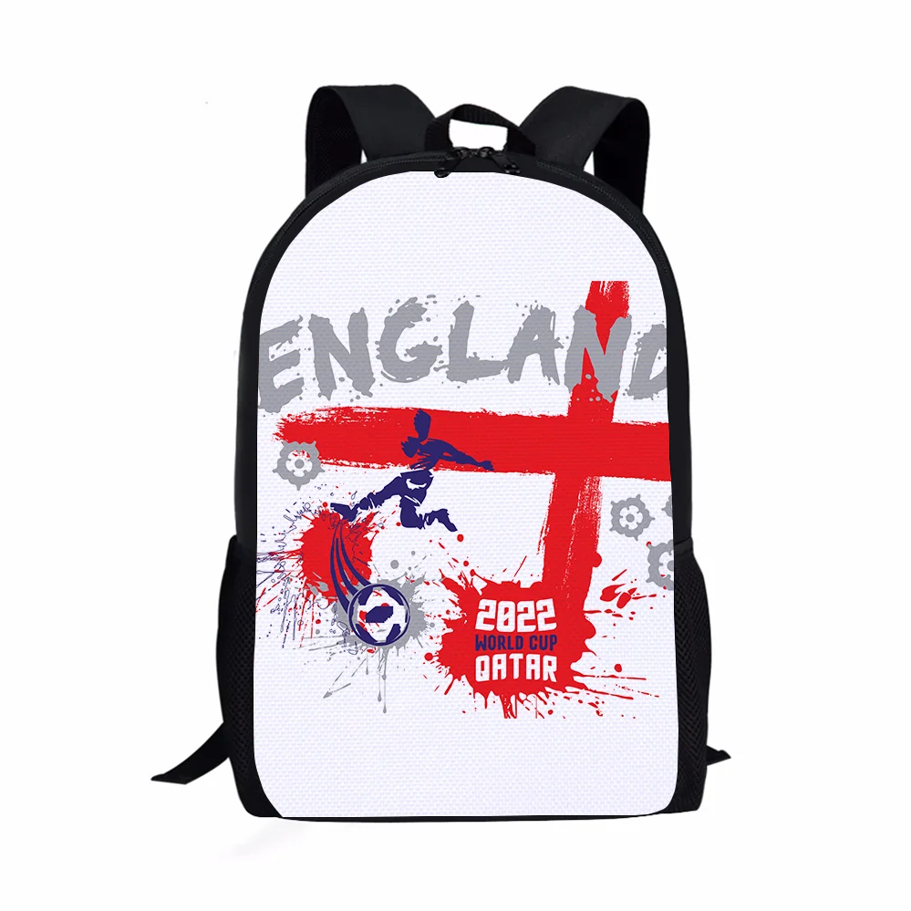 

2022 New Designer Custom Brazil France Germany Spain England World Cup Souvenirs Advertising Gift Casual Bag For Mens Backpack