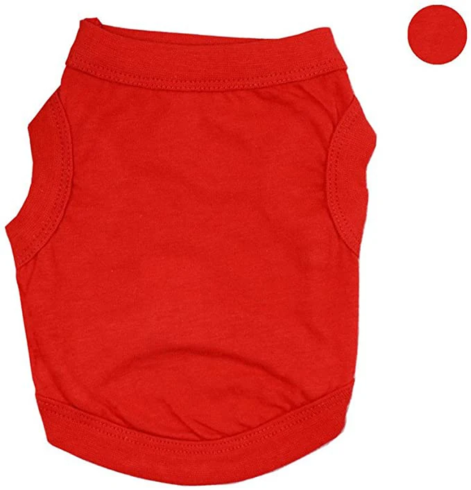 

2021 Wholesale Christmas Custom Dog Bandana Logo Soft Comfortable Dog T-Shirts, White,grey,red,purple,black,green,