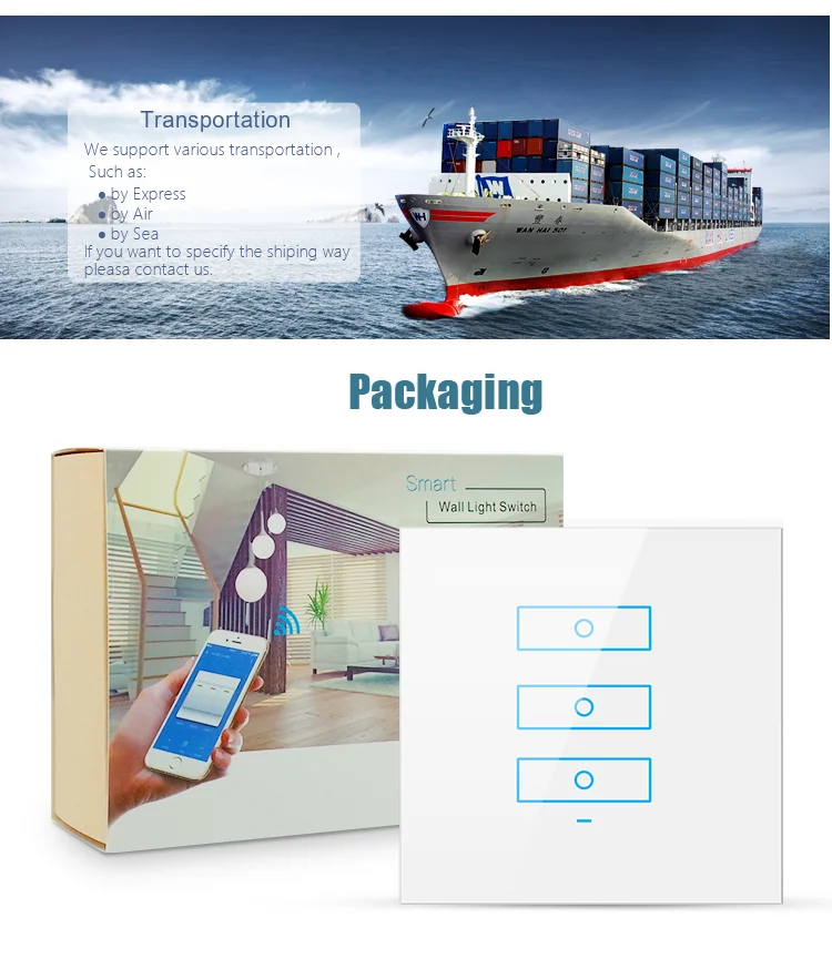 Tuya smart switch zigbee esp8266 light Zigbee switch wireless control - ANKUX.COM