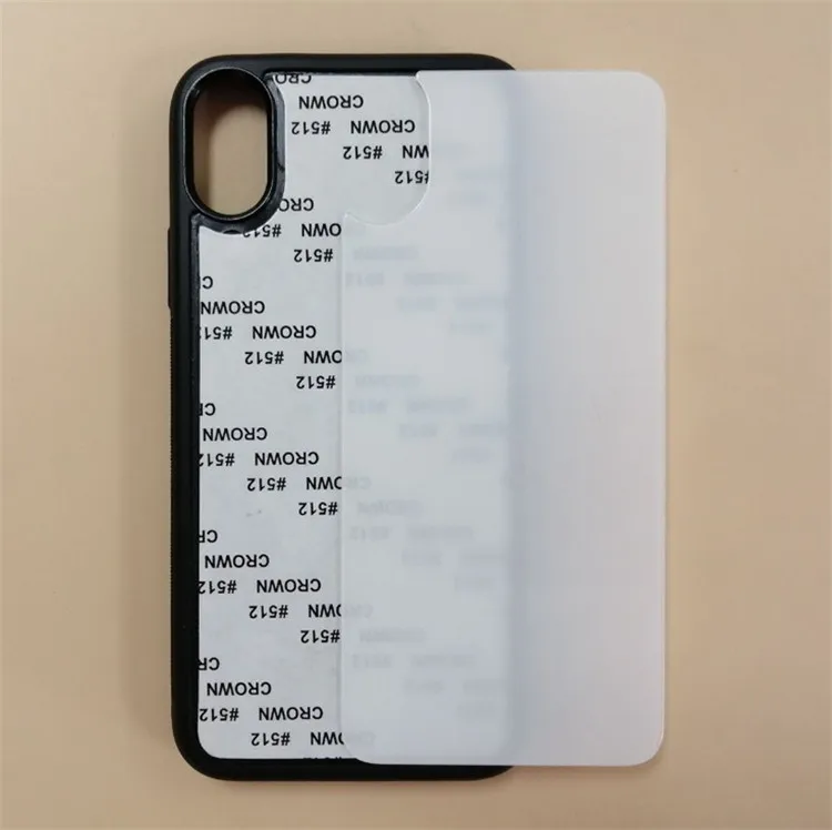 

2D TPU + PC Sublimation Tempered Glass Phone Case For Iphone 11 Blank Case