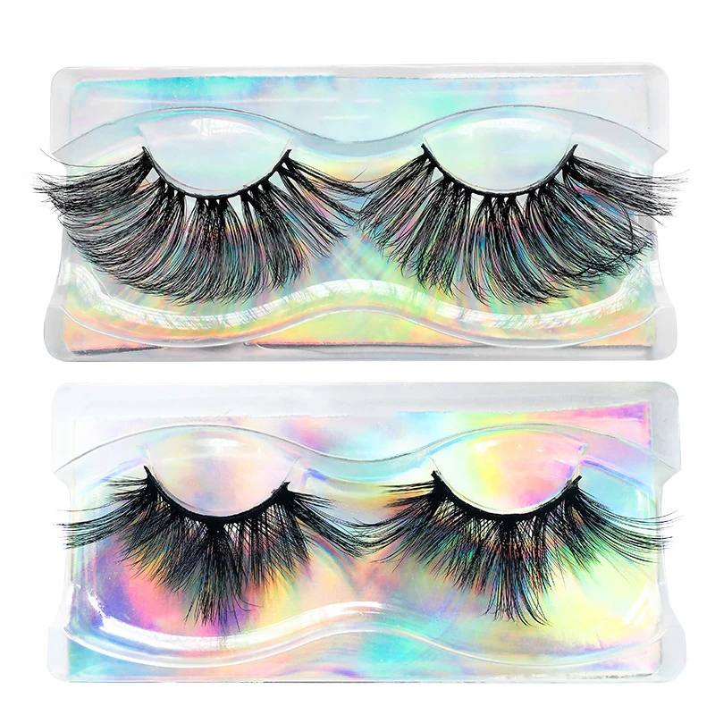 

wholesale new faux mink lash with case eyelashes private label vegan eyelashes 3d fluffy faux mink eyelash