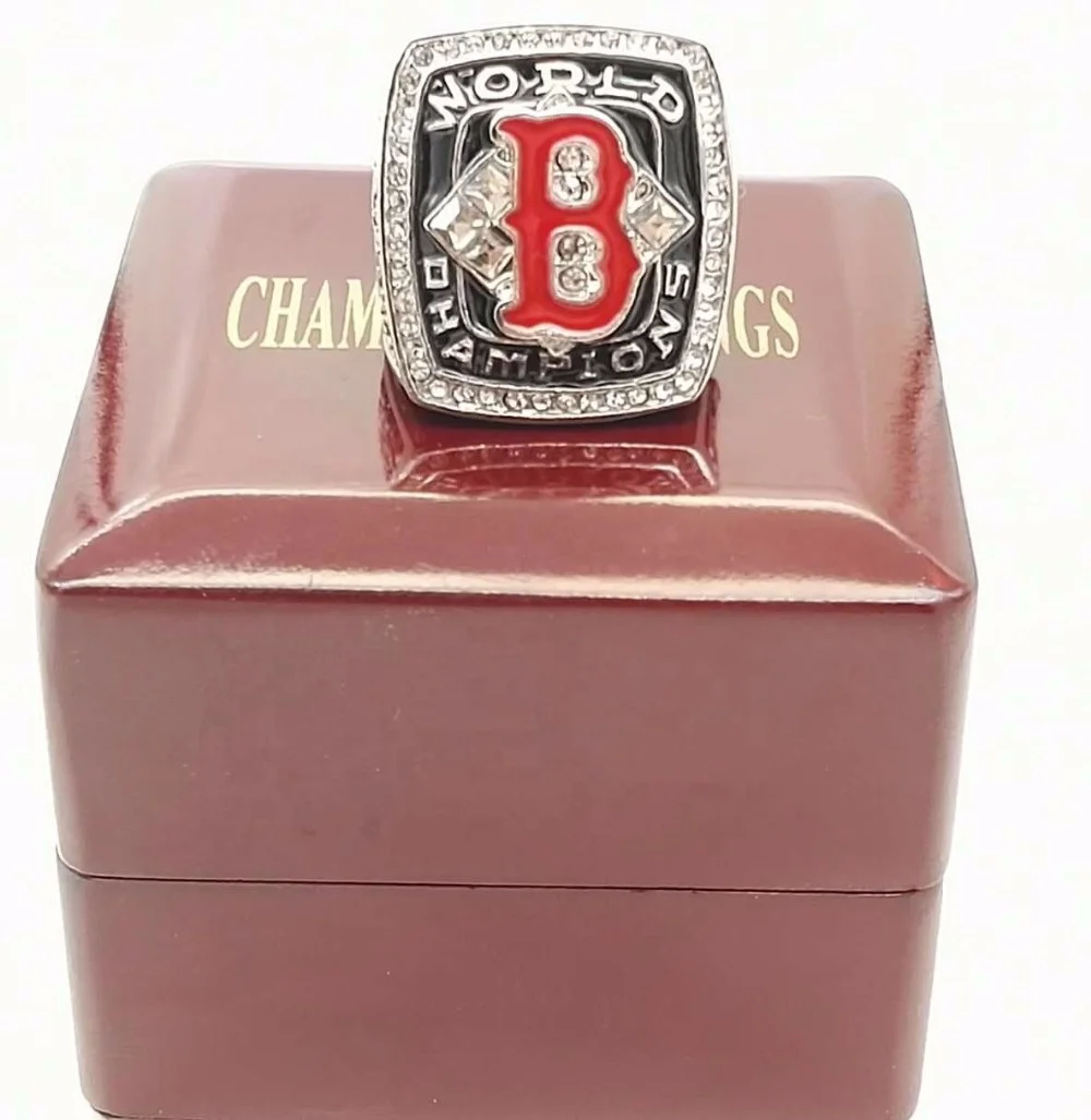 

2004-2005Season champion Boston Red stocks team championship ring red sox championship