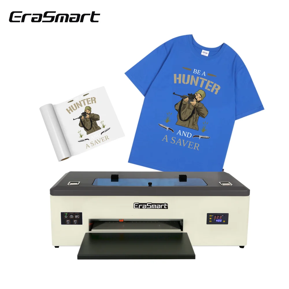 

EraSmart USA Warehouse Heat Transfer Pet Film Inkjet A3 Dtf Printer Digital T Shirt Printing Machine For Small Business