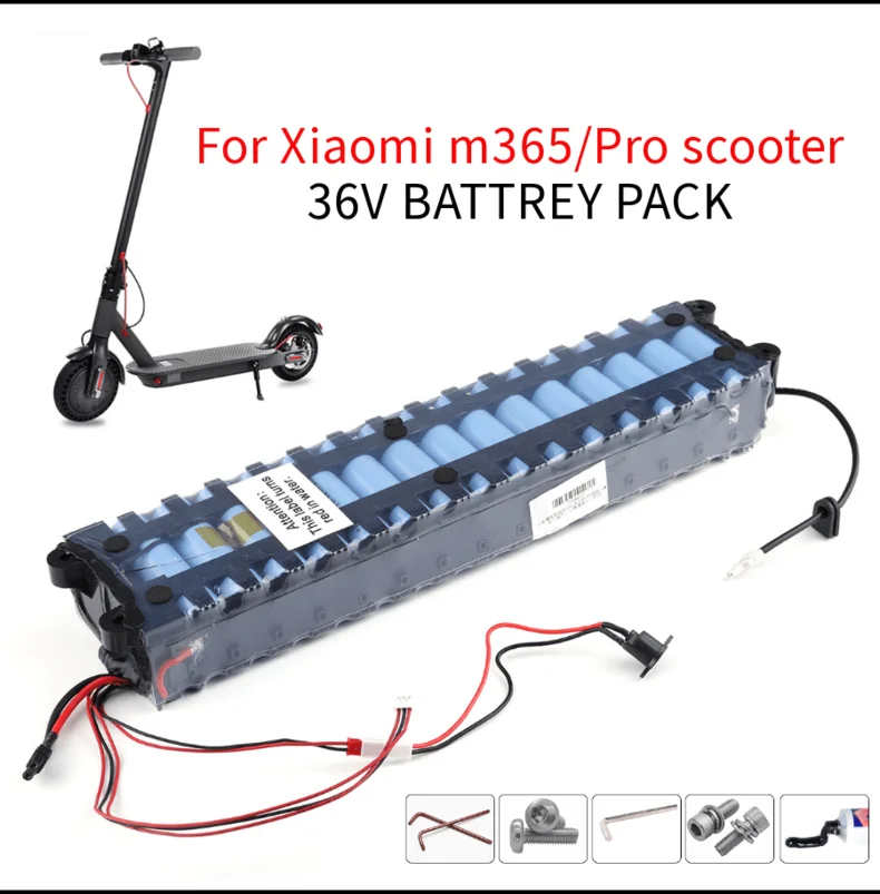 

Original 36V 7.8/9/10.5ah battery pack for xiaomi mijia M365 scooter battery with communication software function