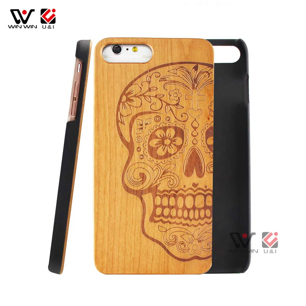 2020 Hot Products Custom Logo Laser Engraving Wood+PC Cell Phone Case For iPhone XS Max