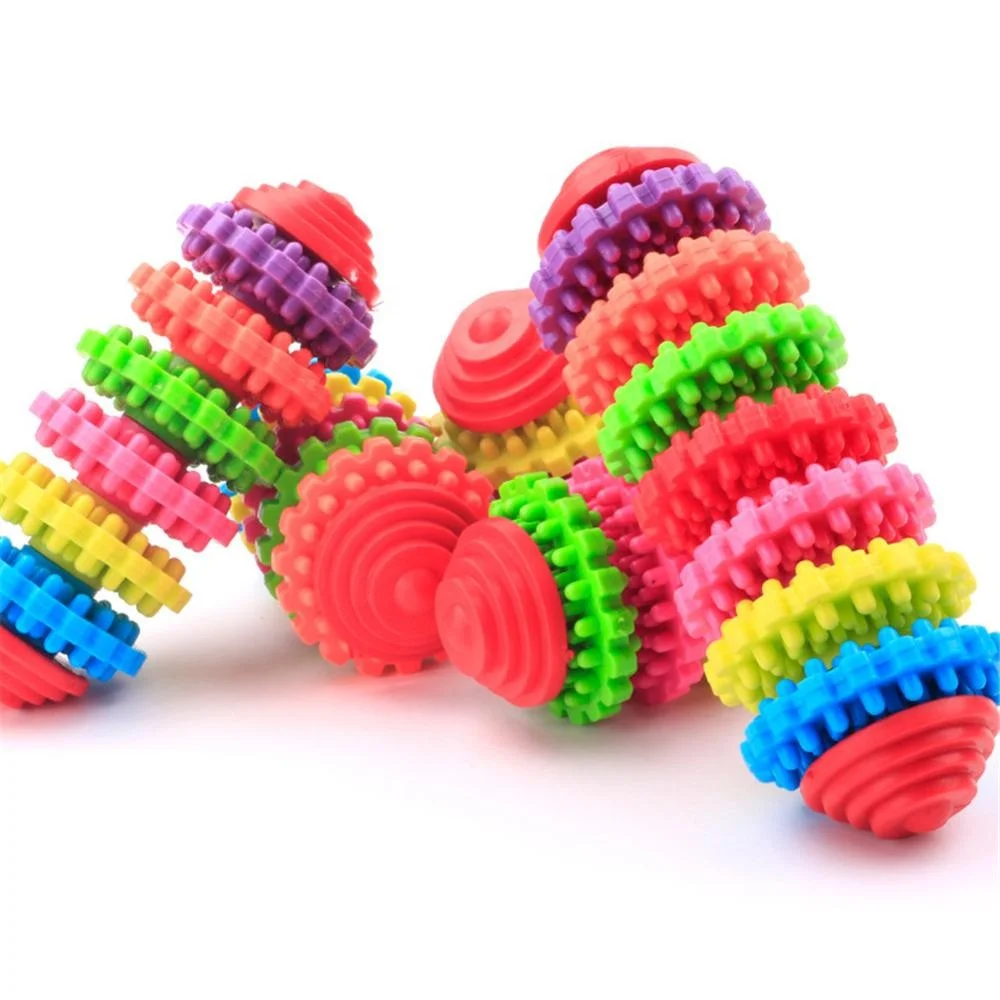 

Durable Health Gear Gums Teething Teeth Rubber Pet Dog Cat Toys Pet Dental Puppy Dog Chew Toys for Small Large Dogs Pet Supplies, Customized color
