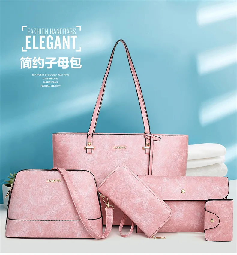 

Hot sale woman hand bag set set of ladies hand bags hand bag set