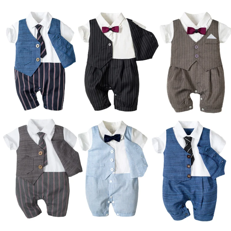 

Baby boy clothing gift set baptism outfit premature 0-3 months cute baby boys clothes 12-18 months plaid shirt