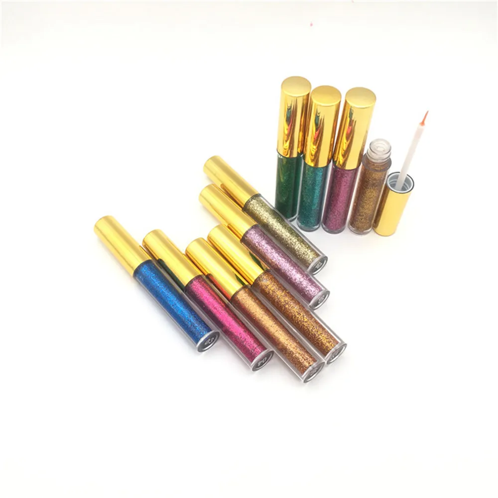 

wholesale custom Private label 13 colors glitter eyeliner waterproof and long lasting