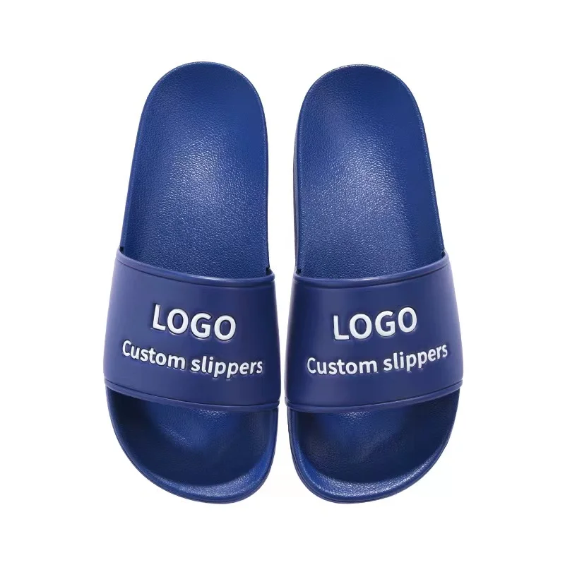 

Custom Printing Logo Pattern Designers Men PVC Slippers Unisex Women's EVA Sandals Men's OEM Plain Slides, Or at your request