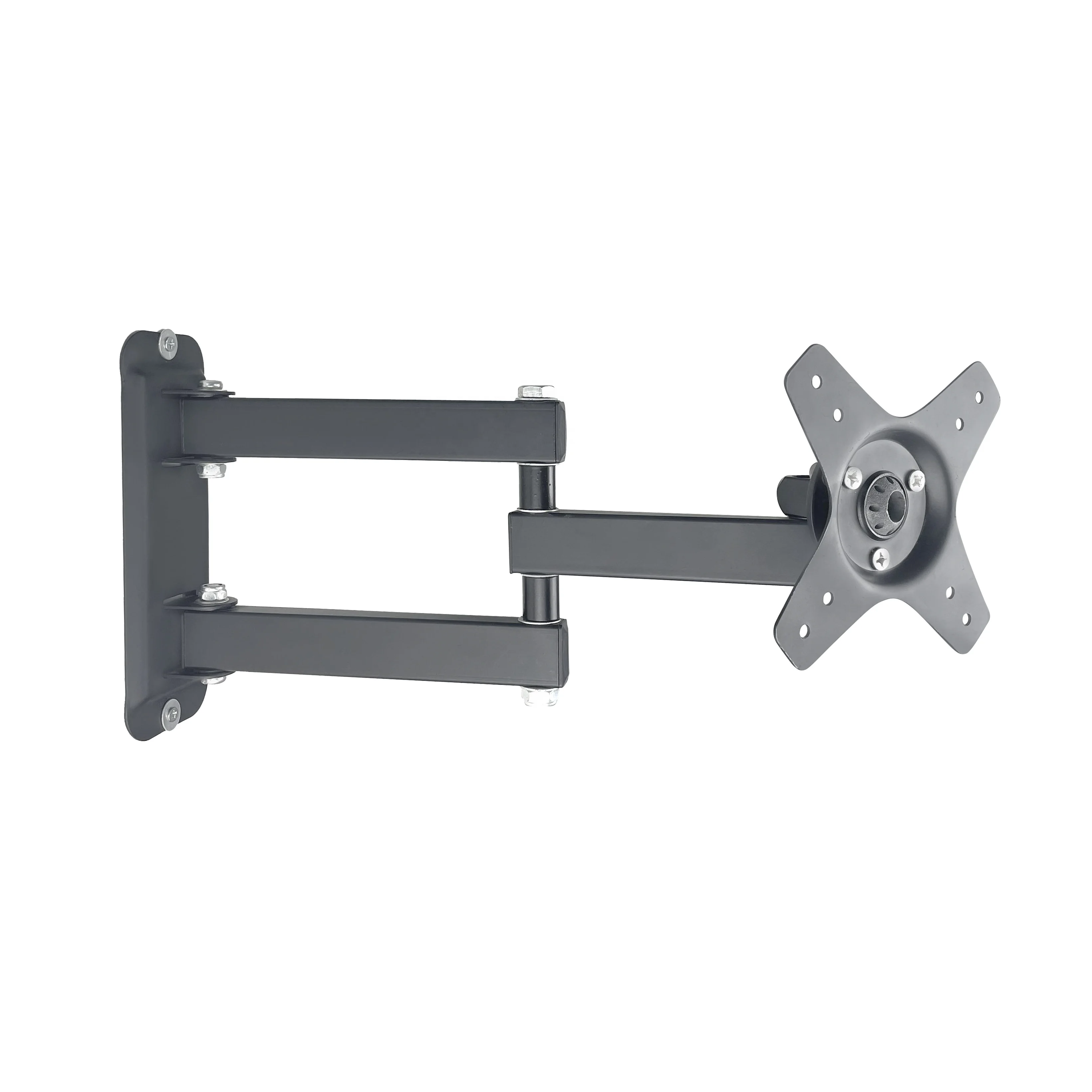 

TV Tilting Mount Bracket, 12"-27" VESA 100x100 Full Motion Tilt TV Wall Mount Bracket, Black