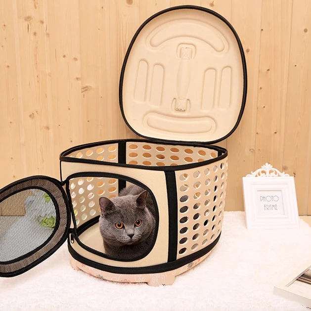 

Breathable Durable Carrier Backpack Suitable For Small Dogs Cats Pet Cage
