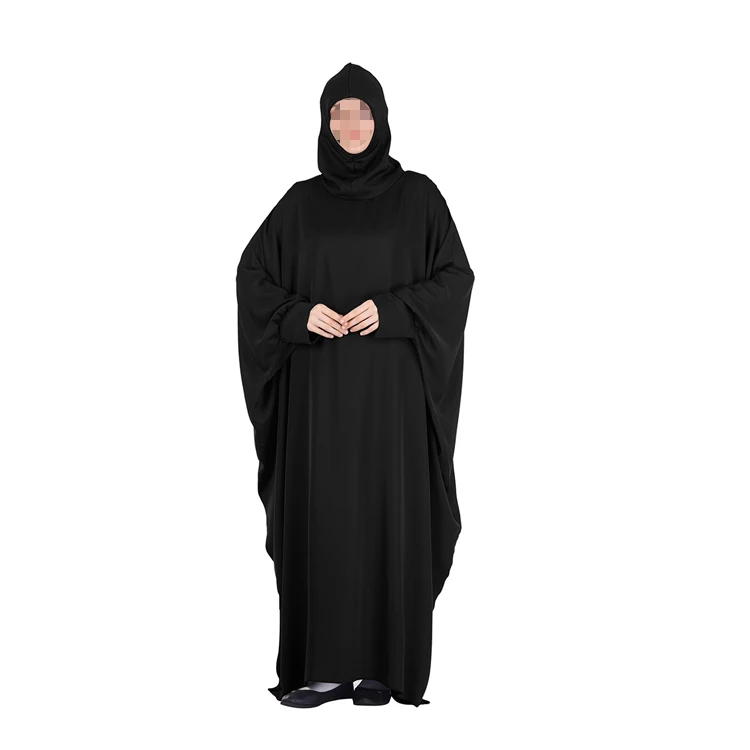 

Comfortable One Piece Long Large Size Islamic Loose Robe Abaya Muslim Dress