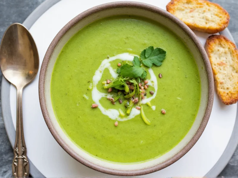 Cream of Poblano Soup: Authentic Recipe & Expert Tips