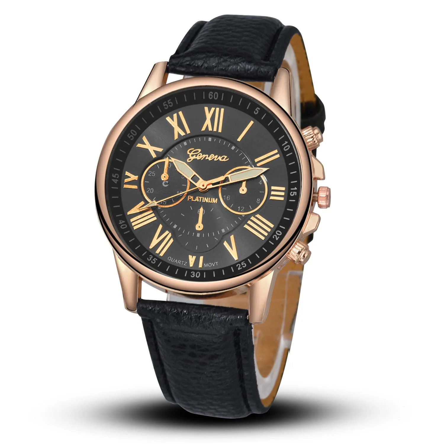 

Fashion Quartz Watch Women Minimalist Geneva Hombre