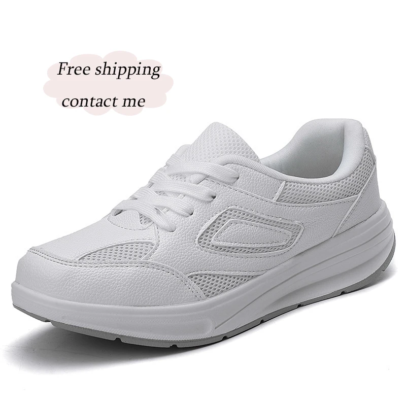 

2021 women's shose flat non-slip elastic fitness shoes running sneakers sports trend shoes, 3 colors