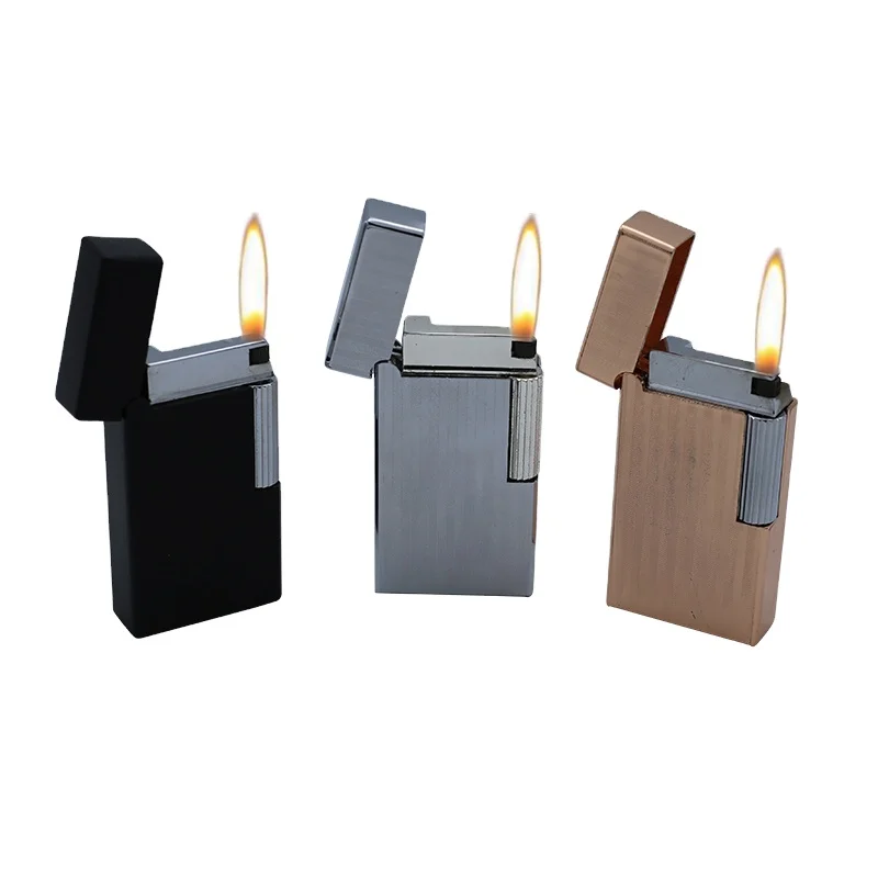

DB Newly Invention Elegant Choice Electric Refillable Gas Flint Lighter hemp, Custom colors