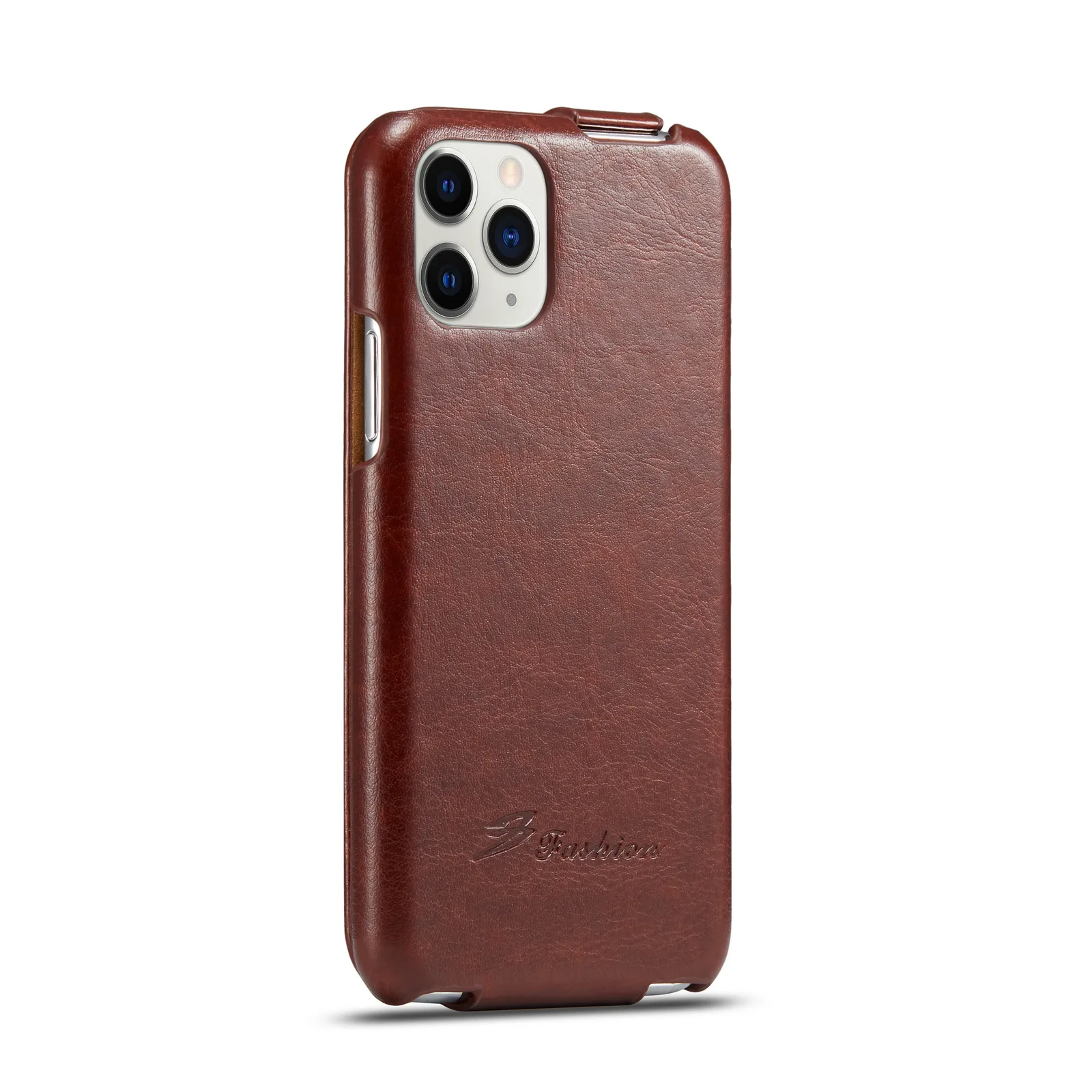 

Classic Protective Cover PU Leather Flip Case for iPhone 11, Black, brown, red,