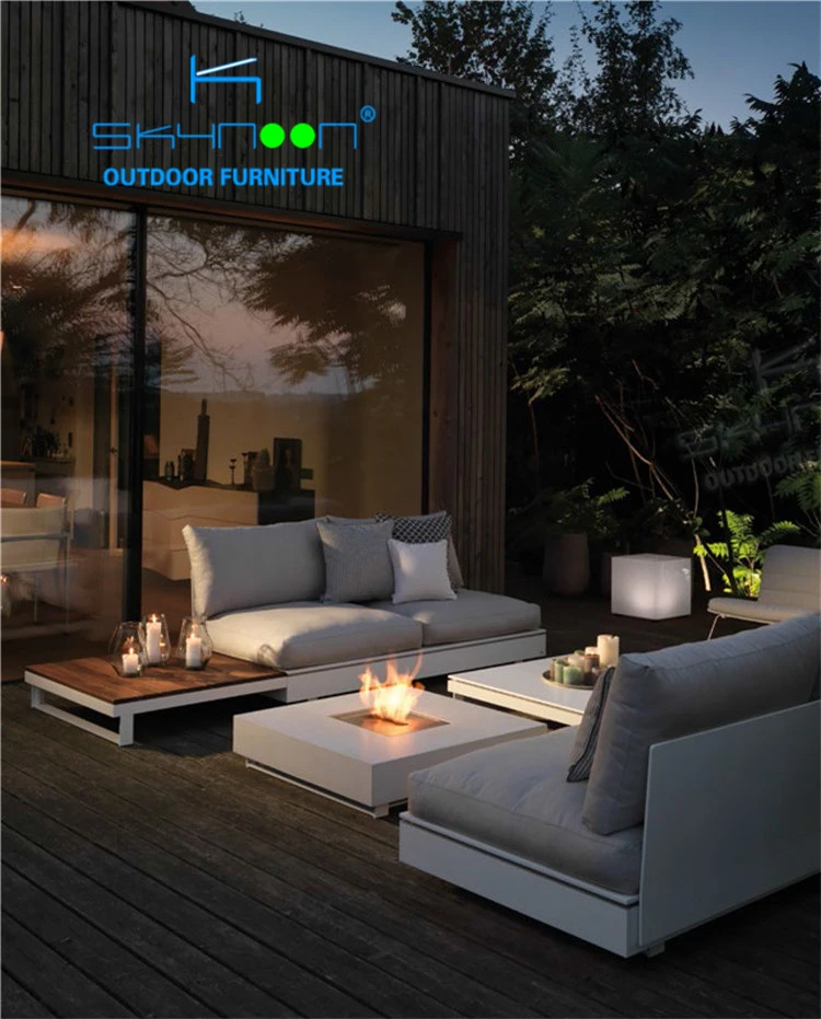 Hot Quality Aluminum Outdoor Sofa Modern Design Hotel Outdoor Furniture