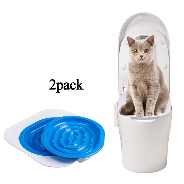 

Cat Toilet Training System By Litter Kwitter - Teach Your Cat to Use the Toilet With Instructional DVD Cat Toilet Trainer