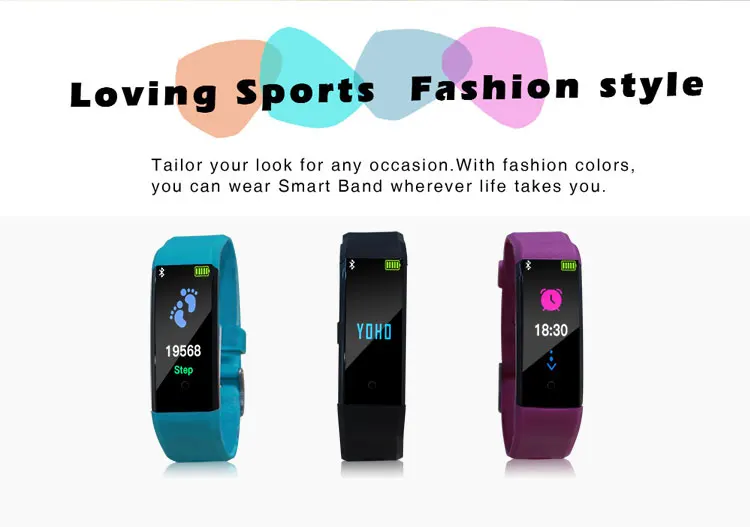 yoho smart band watch