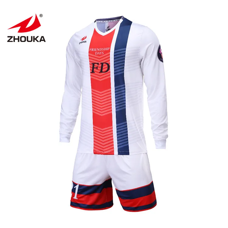 アメリカンクラブサッカージャージー安い白い長袖サッカーユニフォーム Buy サッカーユニフォーム サッカーシャツメーカーサッカーユニフォーム Tシャツサッカー Product On Alibaba Com