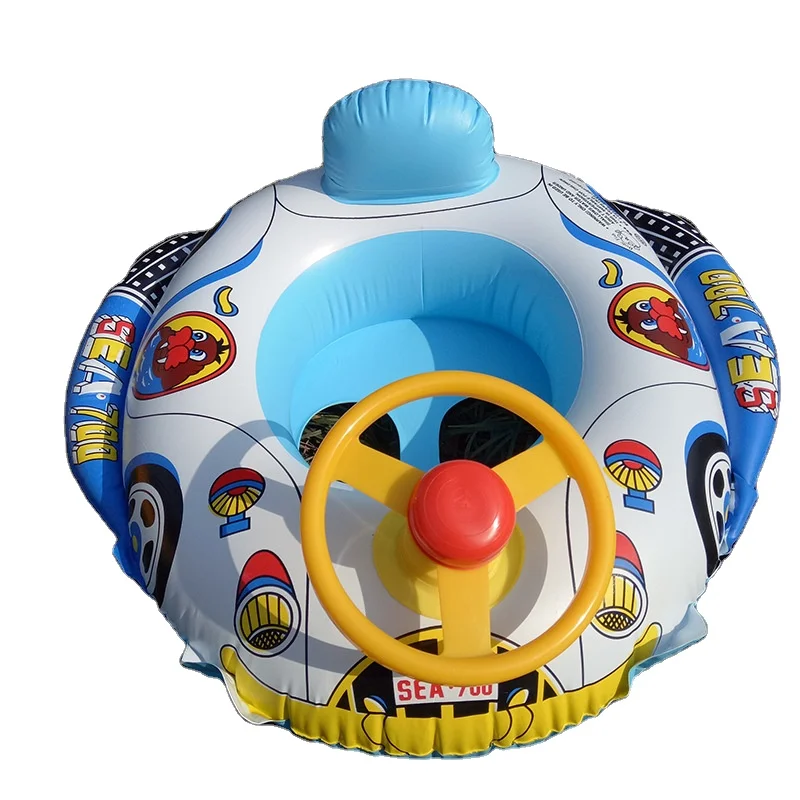 

Factory Wholesale Cheap And Hot Sale Of European And American Outdoor Swimming Pool Intelligent Inflatable Swimming Ring Baby, Customized color