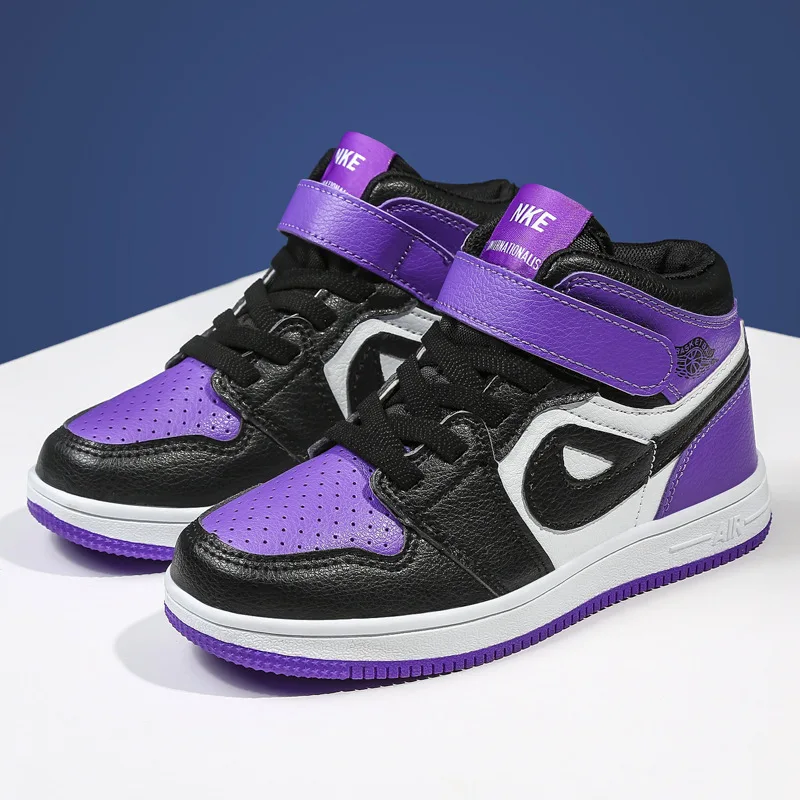 

New style fashionable Children's casual shoes kids elastic cross strape sports tennies sneakers shoes