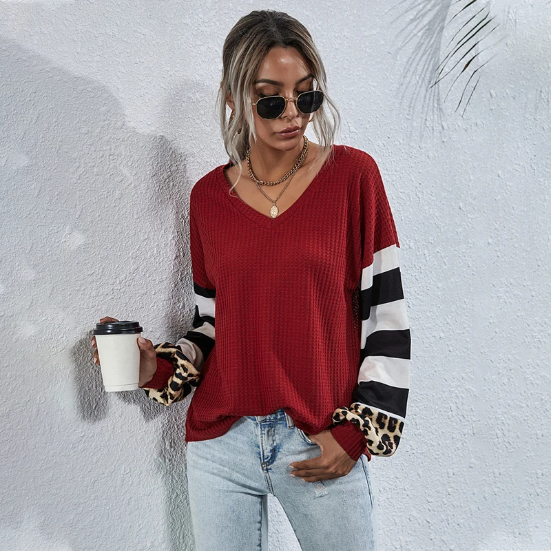 

women t shirt v neck high quality women's garment fashionable tee tops